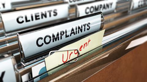 Complaints file
