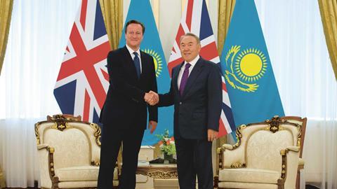 David Cameron Kazakhstan