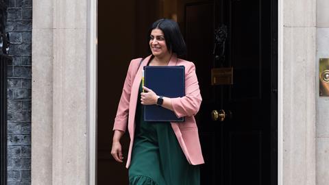 Lord chancellor Shabana Mahmood