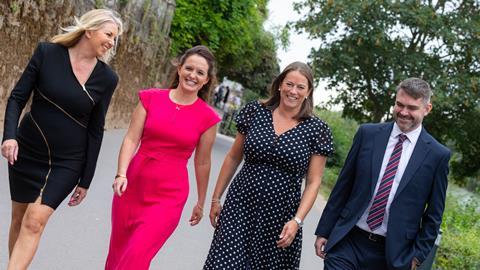 MFG Solicitors (L-R): Clare Lang, Sophie Thornton, Ruth Bourton and Ben Rothery