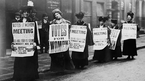 Women protest