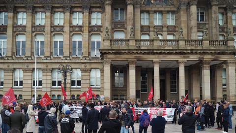 Birmingham protest
