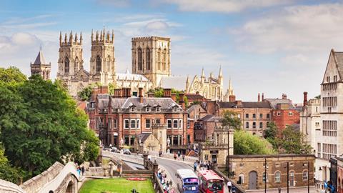 A shot of York showing York Minister
