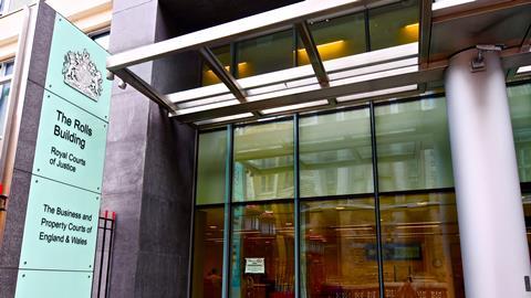 Business and Property Court, Rolls Building, London