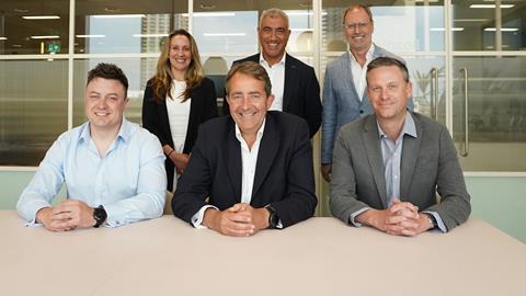 Top row (l-r): Helen Garner, Salim Somjee and Simon Oats. Bottom row (l-r): Damocles Merry, Jonathan Agar and Phil Brown