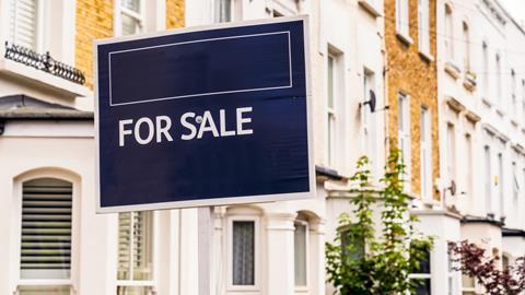 For sale house sign