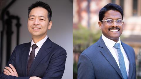 Dennis Lee (left) and Lakmal Walawage, IP Partners at Edwin Coe
