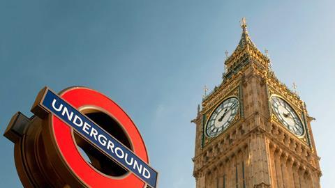 London underground sign