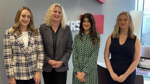 Pictured (L-R): Natalie Howitt, Niki Polymeridou, Nermin Suleman and Hannah Vachre