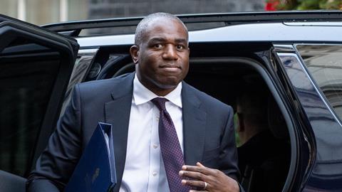 Lord chancellor David Lammy