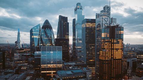 City of London skyline