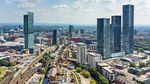 Manchester skyline