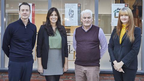 (L-R) Dale Smith, Laura Zielinski, Jim Cochrane and Jo Grey