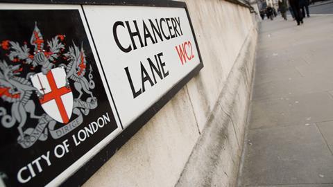 Chancery Lane sign