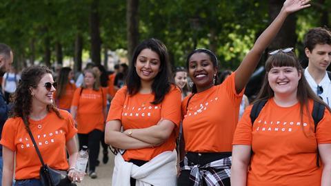 Clifford Chance at London Legal Walk 2019