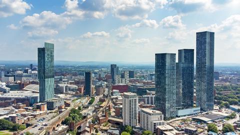 Manchester skyline