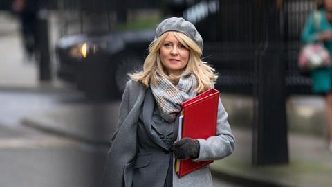 Esther McVey, work and pensions secretary