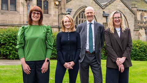 Alison Hill, Leonie Sutherland, Steve Crow and Clare Benger