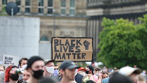 Black Lives Matter sign 