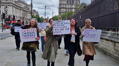 SSB Law protest