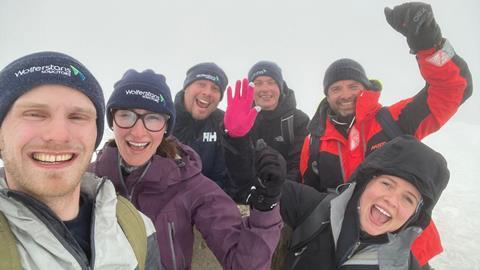 Devon firm Wolferstans Solicitors resolved to climb Ben Nevis, Britain’s highest mountain, to raise funds for The Mustard Tree