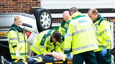 Ambulance accident