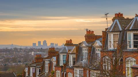 A view of the city from Muswell Hill, London