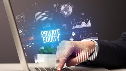 Private equity concept image