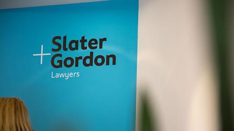 Slater and Gordon office sign