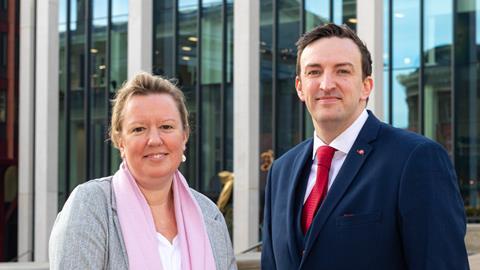 Richard Port MBE and Katherine Tippetts