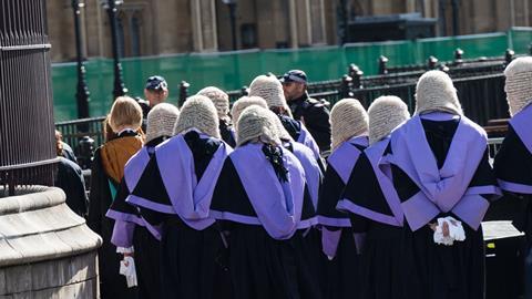 Judges procession