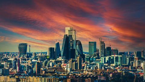 London City skyline