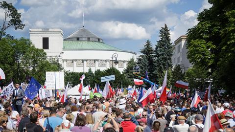 Poland judicial protests