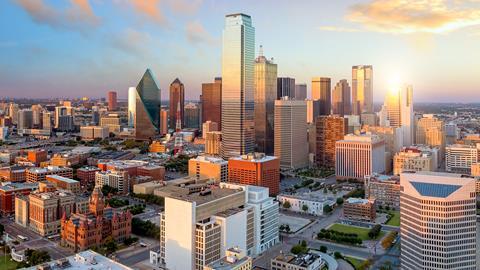 Dallas skyline, Texas