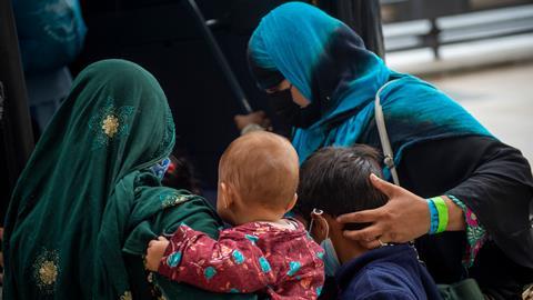 Refugees evacuated from Afghanistan