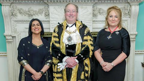 Lord chancellor, lord mayor of London, lady chief justice