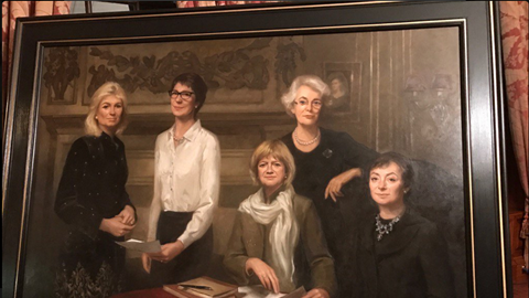 Lady justices, By Isabella Watling