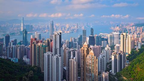 Hong Kong skyline