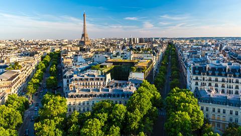 Paris skyline