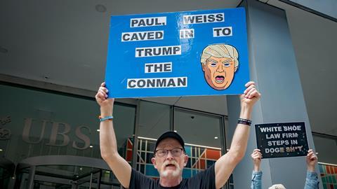 Trump protest