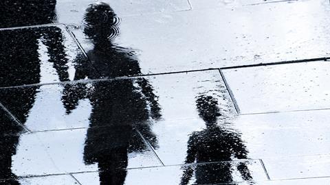 Children silhouette