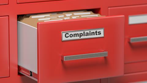 Complaints file
