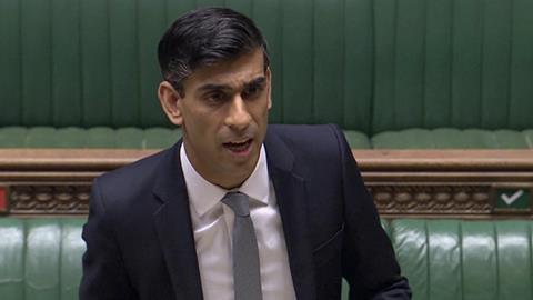 Chancellor of the Exchequer Rishi Sunak delivers a summer economic update in a statement to the House of Commons