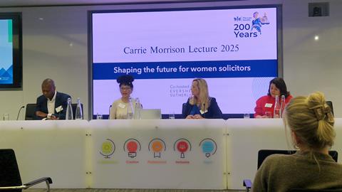 The Carrie Morrison Lecture: Shaping the Future for Women Solicitors, commemorates the first woman to be admitted to the roll, in 1922