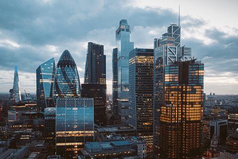 City of London skyline