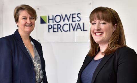Melanie Westwood (right) with Justine Flack - Howes Percival 3