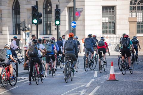 London City cyclists