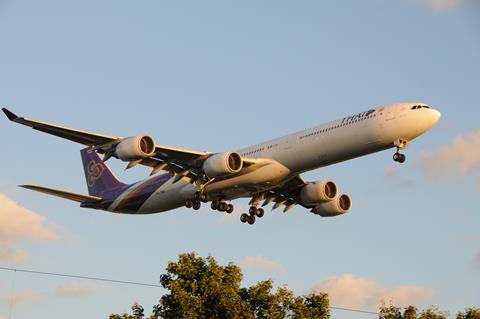 A340 airliner