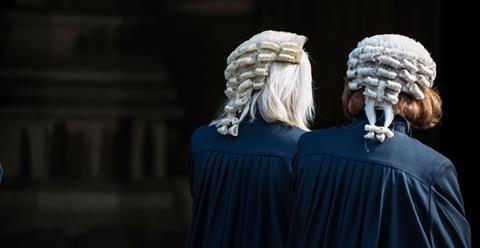 Two women barristers