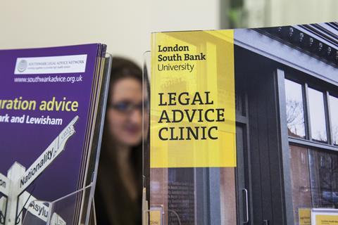 London South Bank University law clinic